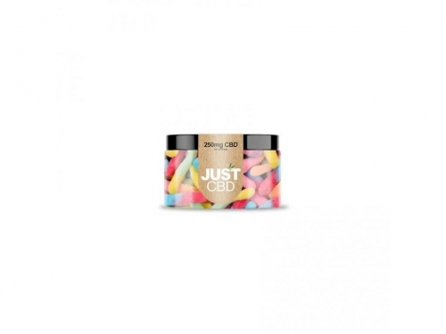 JustCBD Saure Würmer 250-1000 mg CBD mg: 1000