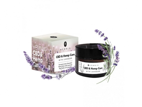 Hemnia CBD & Hanfpflege – Hanfsalbe mit Lavendel, 250 mg CBD, 50 ml