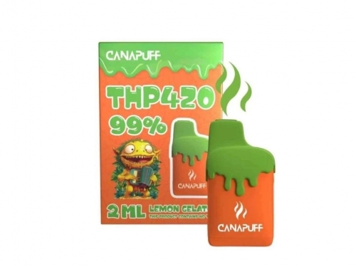 Zitroneneis 99% THP420 - Canapuff - Einwegbecher 2 ml