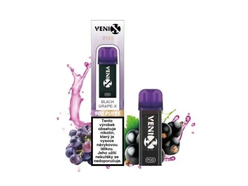 VENIX POD BLACK TRAPE-X 20mg/ml