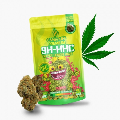 9H-HHC Blüten Super Lemon Haze 99 % – Canapuff 1 g