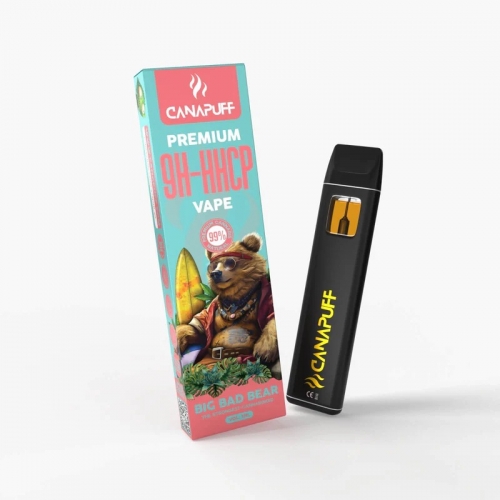9H-HHCP Vape Big Bad Bear 99 % CanaPuff – 1 ml – Einweg