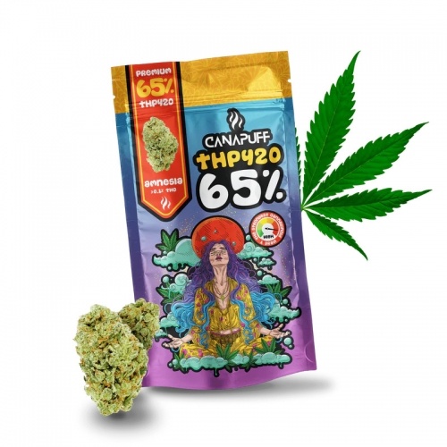 THP420 Amnesia-Blüten 65 % – Canapuff 1 g