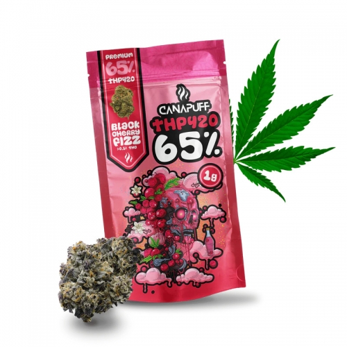 THP420 Blüten Black Cherry Fizz 65 % – Canapuff 1 g