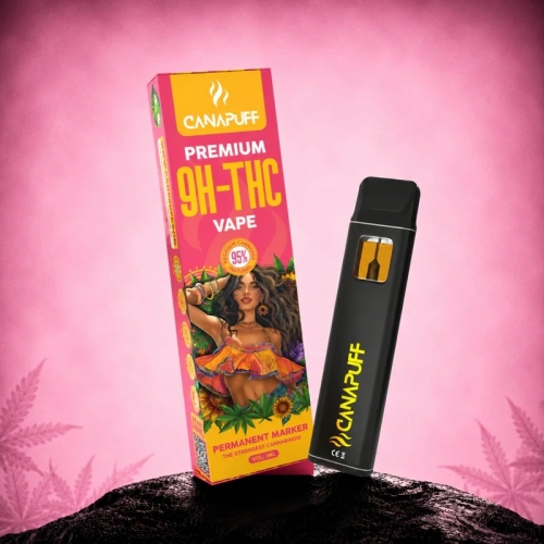 9H-THC Permanentmarker 95 % – Einwegprodukt – CanaPuff – 1 ml