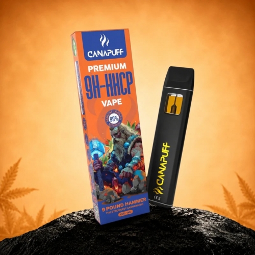 9H-HHCP Vape 9 Pound Hammer 99 % – Einweg-Vape – CanaPuff – 1 ml