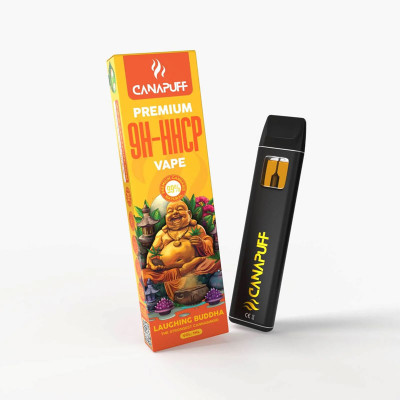 9H-HHCP Vape Laughing Buddha 99 % – Einweg-Vape – CanaPuff – 1 ml