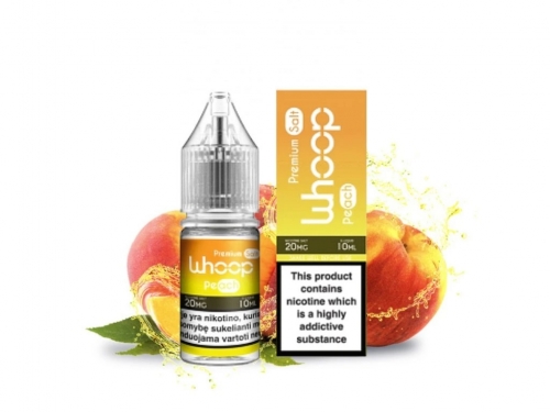 Whoop Peach 10 ml – Nikotinsalz-Liquid, 20 mg Nikotin