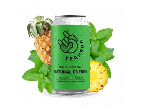 Minze-Ananas-Sprudel