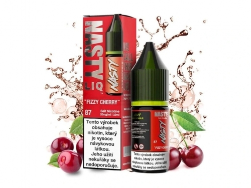 NASTY LIQ Fizzy Cherry 10ml - Nikotinsalz-Liquid: 20mg