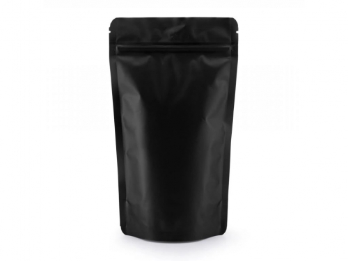 Doypack Zip (Beutel) | Schwarz matt | Volumen: 100 ml (85 x 140)