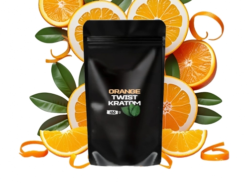 Fruchtiges Kratom - Orangen-Twist