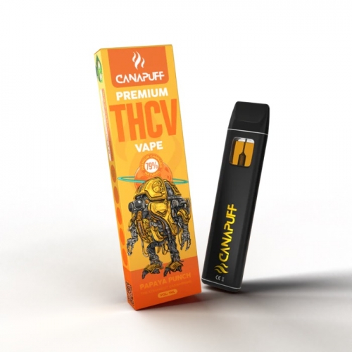 Papaya Punch 79 % THCv – Canapuff – Einweg-Vape – 1 ml