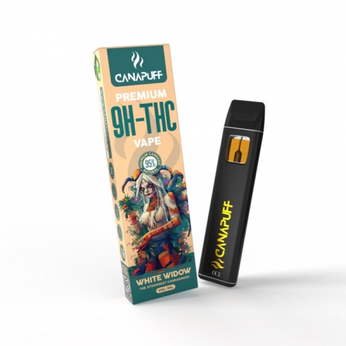White Widow 95 % 9H-THC – Einweg-Vape – CanaPuff – 1 ml
