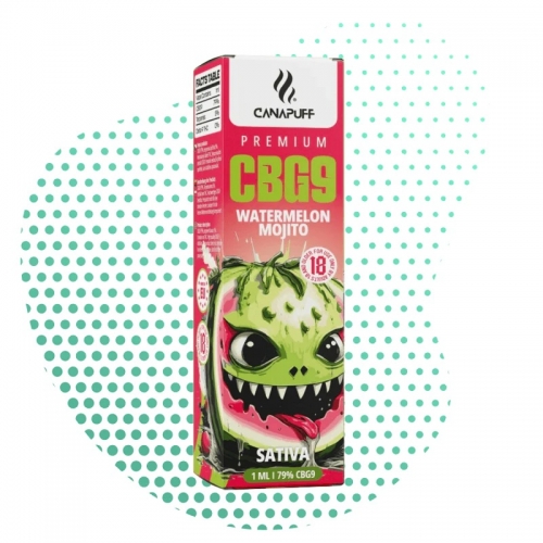 CBG9 Vape Watermelon Mojito 79% 1 ml